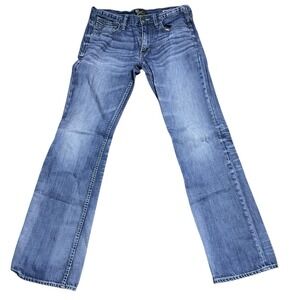Vintage Blue Bootcut Men's Jeans